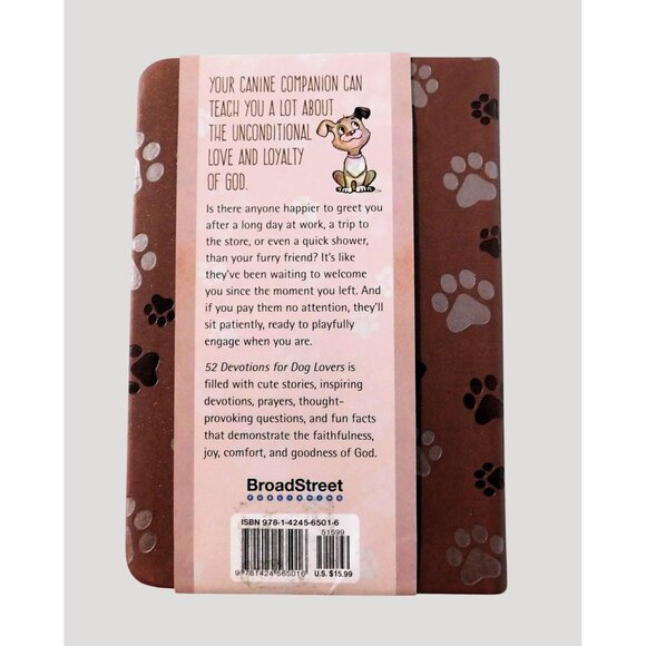 52 Devotions For Dog Lovers Book By BroadStreet  2019 Hardcover - Picture 2 of 3